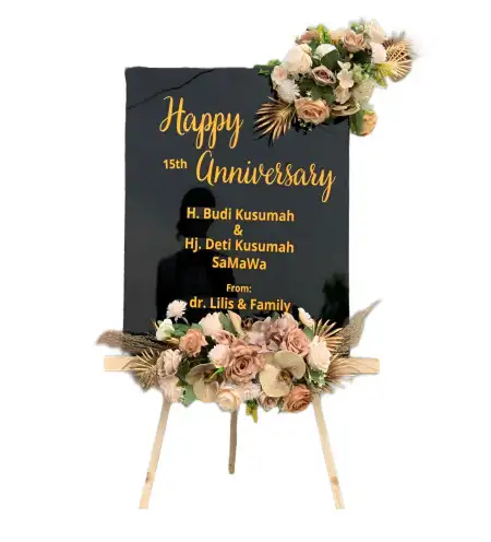 Papan Bunga Akrilik Curuglemo