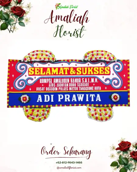 Papan Bunga Ucapan Selamat Curuglemo